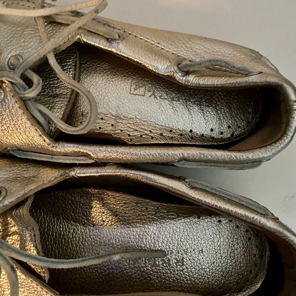 Metallic Sperry Boat Shoes - Picture 3 of 4